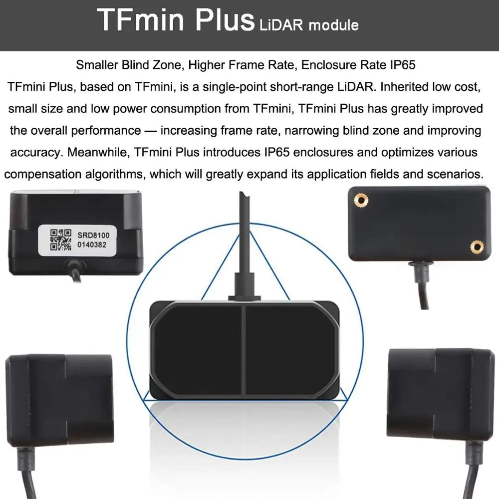 2PCS TFmini Plus Lidar Range F - Home Automation Arduino 评论和价格