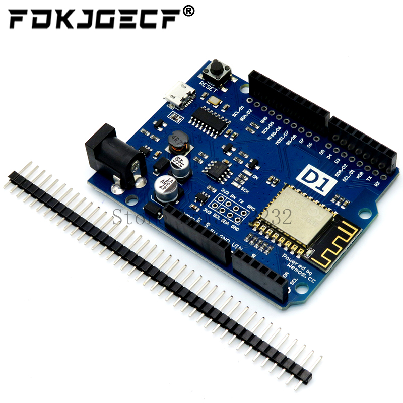 WeMos D1 R2 WiFi uno based ESP - Esp8266 Nodemcu Board 评论和价格