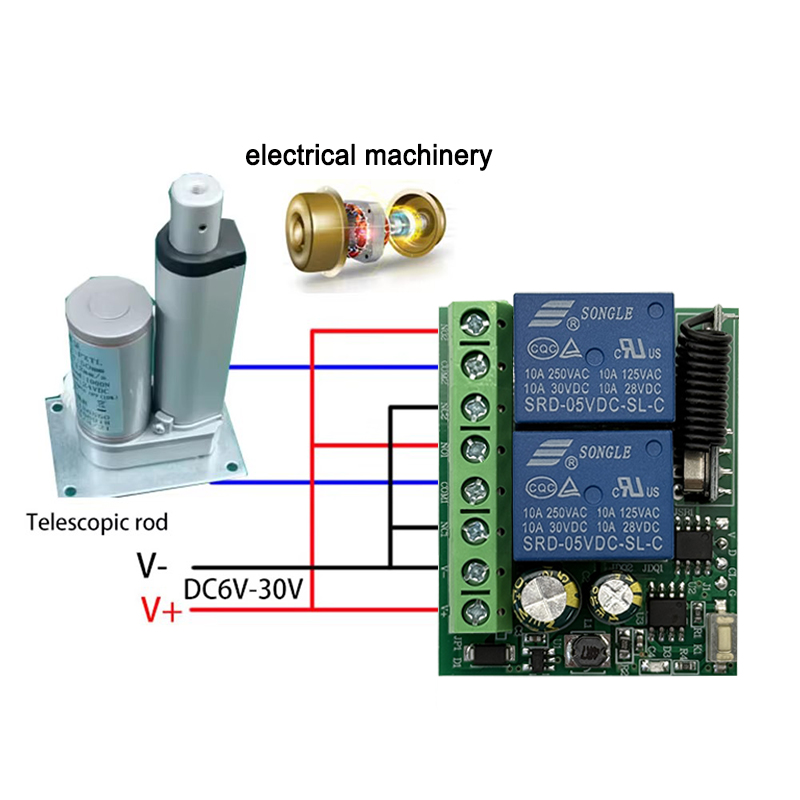 DC 9V 12V 24V AC 85-250V 2CH R - 433Mhz Receiver Module 评论和价格