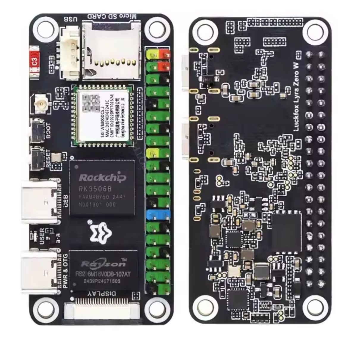 Luckfox Lyra Zero W RK3506B Ro - Pi Zero W Board 评论和价格