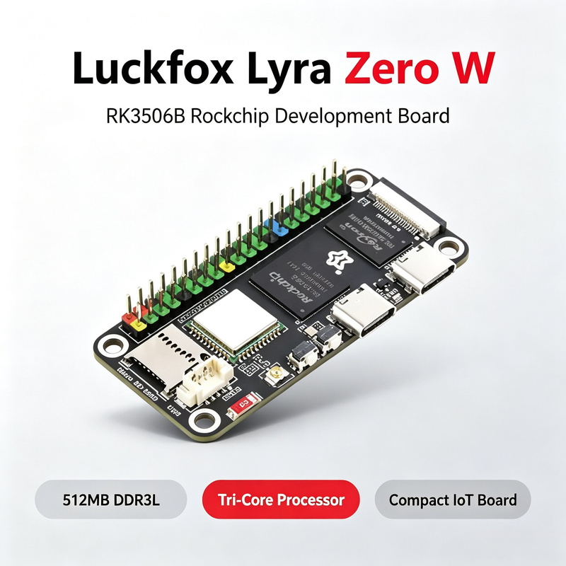 Luckfox Lyra Zero W RK3506B Ro - Pi Zero W Board 评论和价格