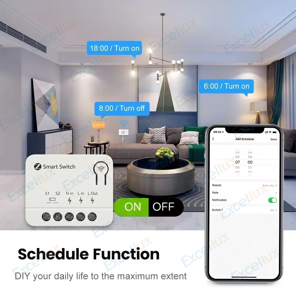Mini Zigbee Smart Switch Modul - Diy Home Automation Controller 评论和价格
