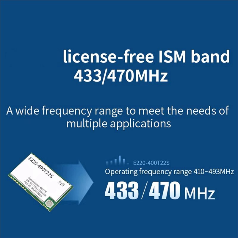 New Arrivals-LLCC68 E220-400T2 - 433Mhz Receiver Module 评论和价格