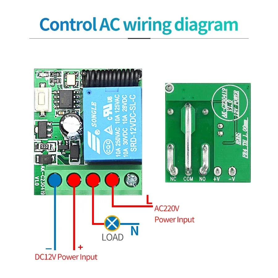 RF433MHz Wireless Switch Build - 433Mhz Receiver Module 评论和价格