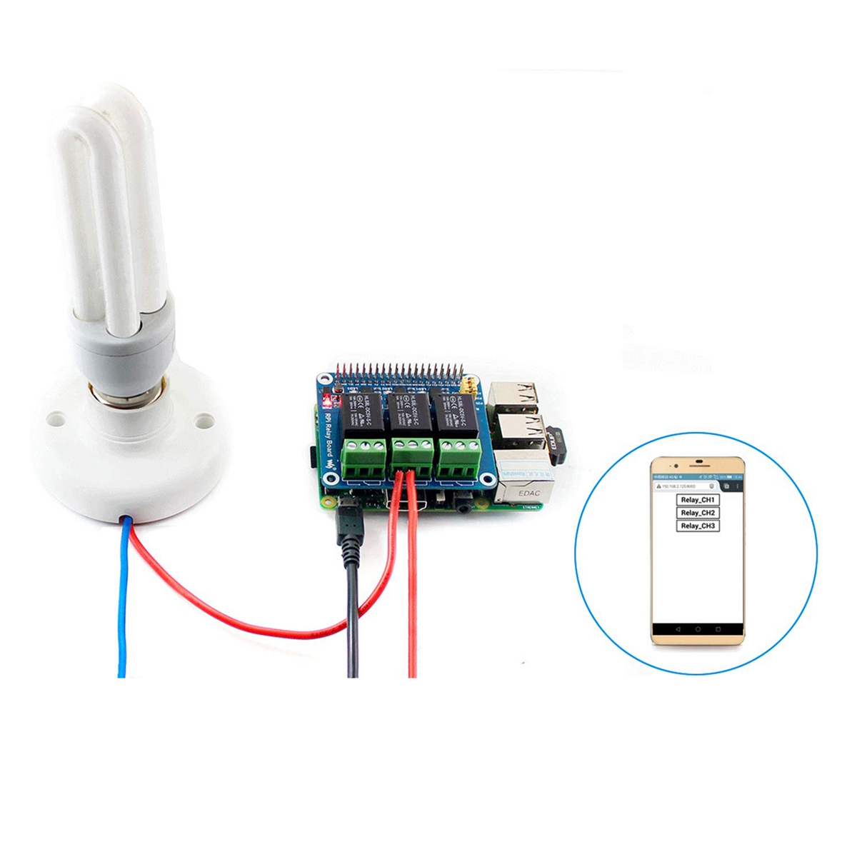 Waveshare 5V 3-Channel Relay M - Pi Zero W Board 评论和价格