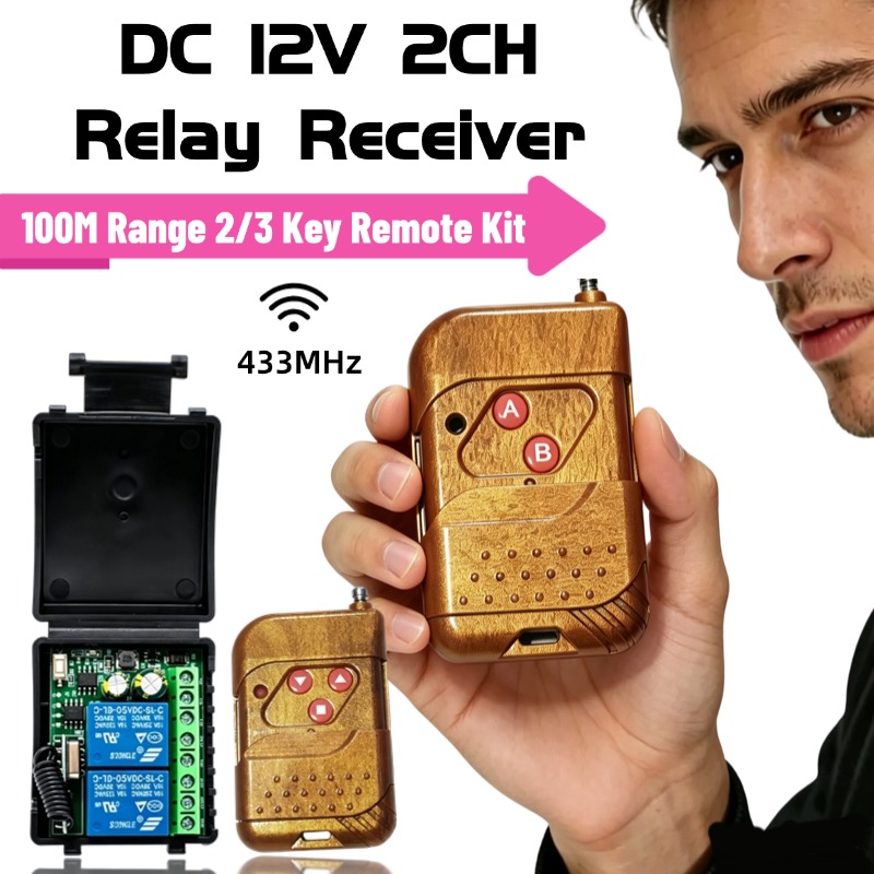 433.92Mhz DC 9-30V 12V 24V10A  - 433Mhz Receiver Module 评论和价格