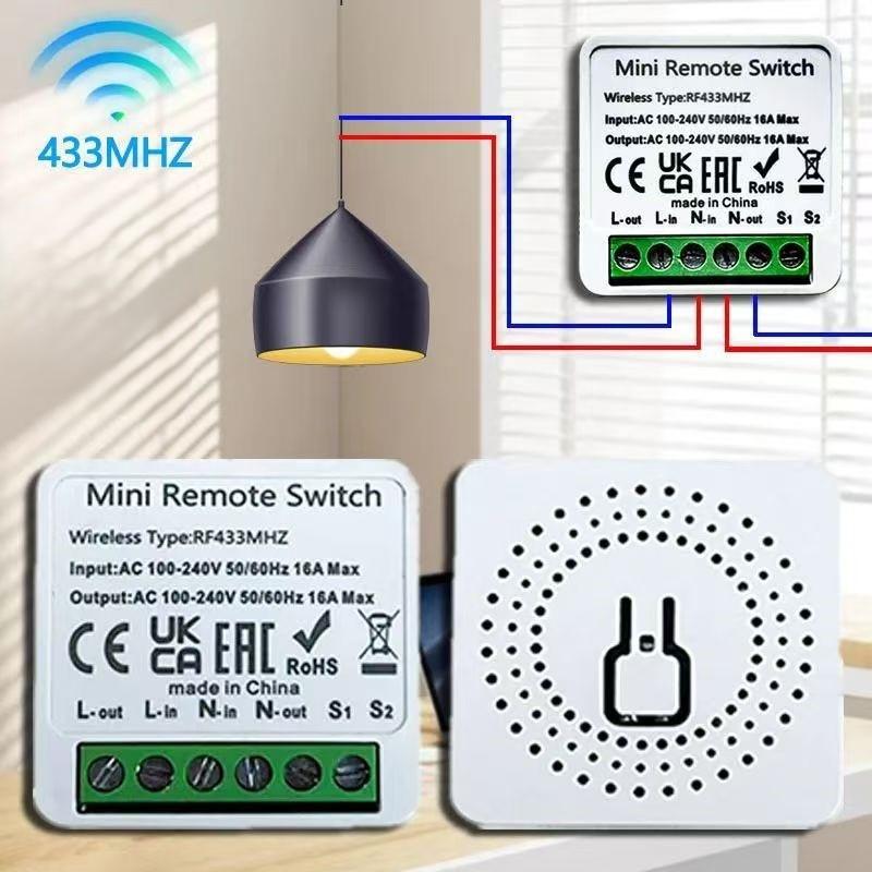 RF 433 MHz Smart Switch Mini D - Diy Home Automation Controller 评论和价格