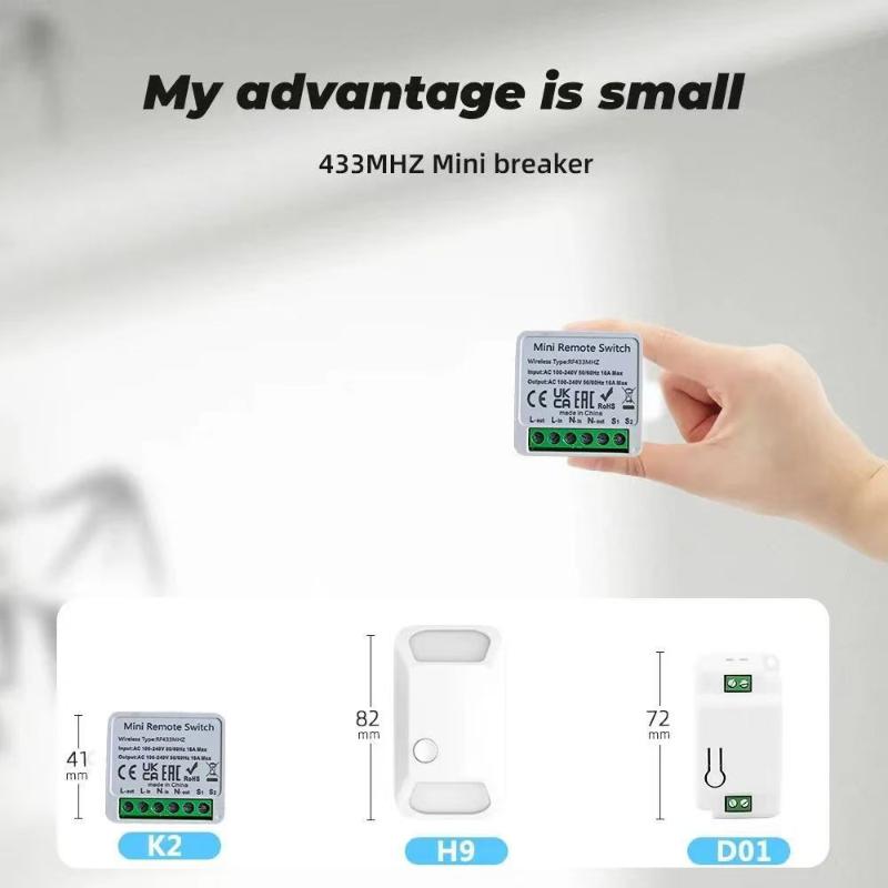 RF 433 MHz Smart Switch Mini D - Diy Home Automation Controller 评论和价格