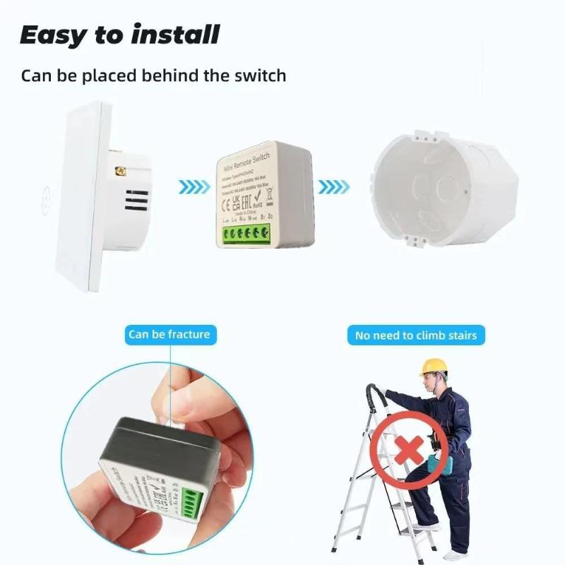 RF 433 MHz Smart Switch Mini D - Diy Home Automation Controller 评论和价格