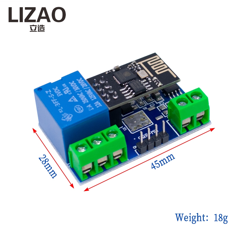 LIZAO ESP8266 5V WiFi IoT Rela - Diy Home Automation Controller 评论和价格
